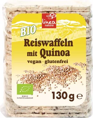 Immagine prodotto di Cialda di riso e quinoa - rettangolare 130g