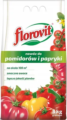 Zdjęcie produktu dla nawóz Florovit do pomidorów i papryki worek 3 kg