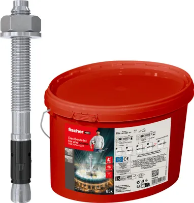 Zdjęcie produktu dla Fischer 568859, Cegła, Beton, Stal, M12, Niemcy, CE, 1,2 cm