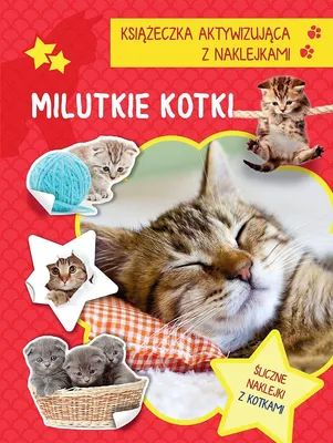 Produktbild von Książeczka aktywizująca naklejki. Milutkie kotki