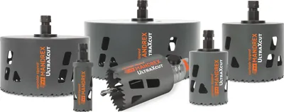 Immagine prodotto di Mandrex | UltraXcut TCT Ø 89-168 mm - punte in metallo duro per un taglio pulito e universale