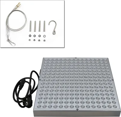 Zdjęcie produktu dla EINFEBEN 2x 45W LED Plant Lamp, Led Grow Lamp Full Spectrum Grow Light Światło roślinne dla roślin domowych warzywa kwiaty