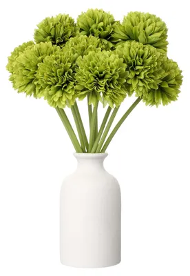 10 Kunstblumen Chrysanthemen, Seide, 25 cm, für Dekoration