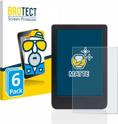 Produktbild von 6x BROTECT Schutzfolie für Tolino Shine 3 Displayschutz Displayschutzfolie Folie Matt Entspiegelungsfolie