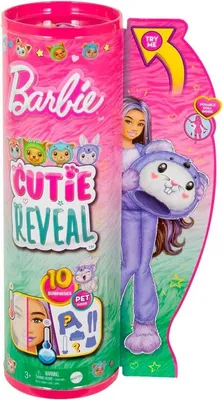 Produktbild von Barbie Cutie Reveal Barbie Costume Cuties Series - Bunny in Koala