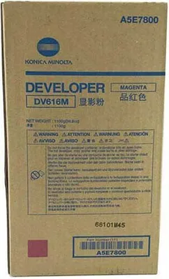 Immagine prodotto di Konica-Minolta Developer DV-616 Magenta (A5E7800)