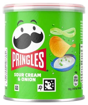 Produktbild von Pringles Sour Cream & Onion 40g