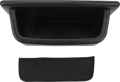Immagine prodotto di Organizzatore per cruscotto console centrale Scatola portaoggetti in ABS dietro il parabrezza con cuscinetto antiscivolo per ID.4 ID4 2021-2024