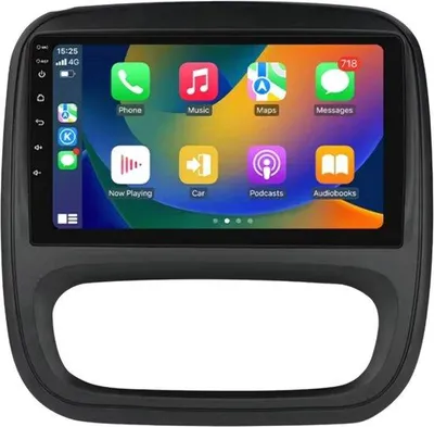 Obrázek produktu pro Autorádio s Bluetooth a CarPlay pro Renault Trafic 3 a Opel Vivaro B (2014–2021) – Kompatibilní s Apple a Android – Stereo systém s navigačním systémem – 2 GB RAM, 32 GB interní paměti