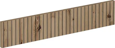 Produktbild von Küchenfront Vicco R-Line Artisan-Eiche 59.6 x 11.2 cm Möbelfront für den Herdumbauschrank, Model 47021
