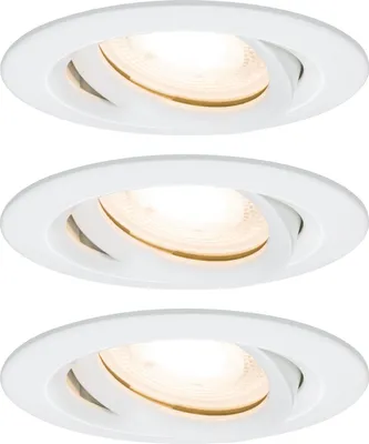 Produktbild von Paulmann LED Einbauleuchte Nova Plus 3er-Set schwenkbar
