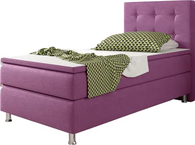 Produktbild von Inter Handels Boxspringbett Köln, 90x200, Pink