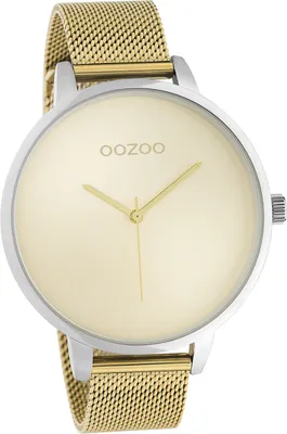 Produktbild von Oozoo Metall Damen Uhr Analog Quarzuhr Armband gold Timepieces D2UOC10863