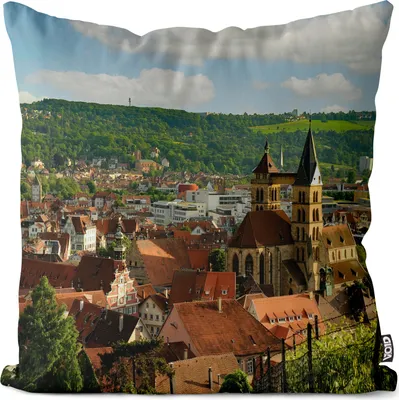 Produktbild von VOID Esslingen am Neckar Kissenbezug Kissenhülle Polyester Dekoration Garten Dekokissen