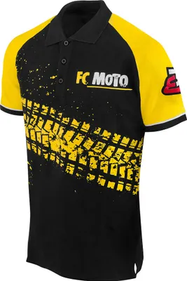 Immagine prodotto di Polo FC-Moto Corp, nero/giallo, S