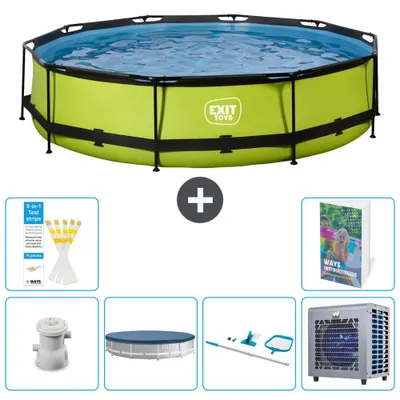 Imagen del producto de Conjunto de piscina para exteriores - 360x76 cm - 5 piezas - Modelo S283