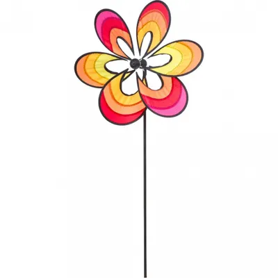 Obrázek produktu pro zahradní latnatý květ 82 cm polyester žlutá/červená/růžová