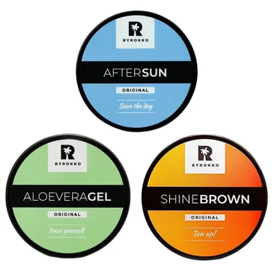 Produktbild von Byrokko 3-in-1 Sonnenbräunungsset