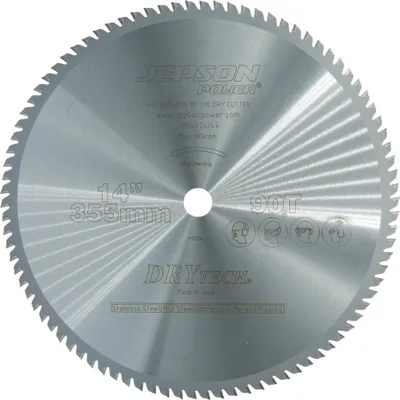Image de Lame de scie circulaire à métaux 355/90Z D.355mm B.2,2mm HM perçage D.25,4mm Z.90 JEPSON