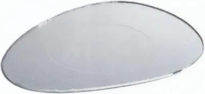Zdjęcie produktu dla szklo lustrzane, okragle nerki, lewe, 117 x 82mm