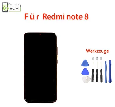 Produktbild von Für Xiaomi Redmi Note 8 2021 LCD Display mit Rahmen Touch Screen Bildschirm +...