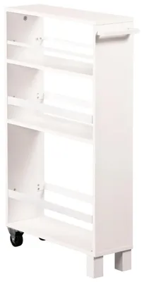 Produktbild von Nischenregal aus Spanplatte, 50 x 15 x 79 cm, Weiß