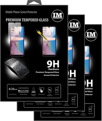 Zdjęcie produktu dla ochraniacz ekranu ze szkła hartowanego 3X 9H kompatybilny z Honor 9A