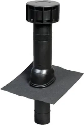 Image de Terminal de toiture MULTIVENT Ø131 mm UBBINK - noir - 135 m3 - 189554