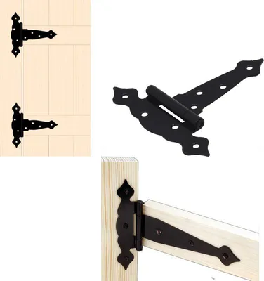 Produktbild von Kreuzgehänge mit vernietetem Stift 125 x 1,5 mm schwarz dekorativ