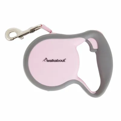 Image de Laisse rétractable Walkabout Rosa XS
