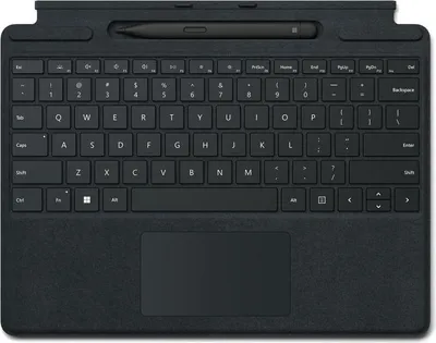 Image de Microsoft Signature avec Slim Pen 2 Noir Microsoft Cover port QWERTY Italien