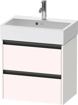 Produktbild von Duravit Ketho.2 Wastafelonderkast 58,4x39x54,9 cm Supermat Wit