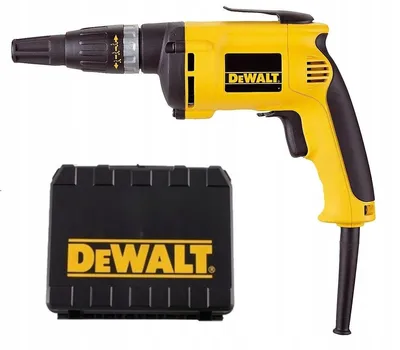 Produktbild von DeWALT DW275KN-QS, Elektrischer Schraubendreher, Pistolengriff, Schwarz, Gelb, Gürtelklip, 5300 RPM, 92 dB