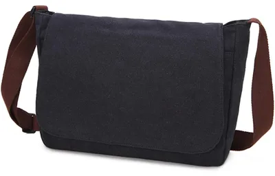 Image de Sac bandoulière en toile vintage pour femmes et hommes