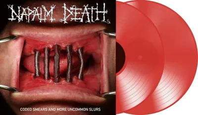 Image de Napalm Death : Coded Smears & More Uncommon Slurs (Édition limitée) (Vinyle rouge)
