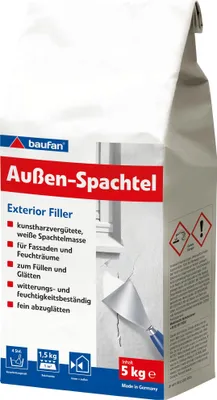 Produktbild von 5kg Baufan Außenspachtel Witterungsbeständig