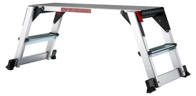 Klappbare Arbeitsplattform aus Aluminium, 95x30 cm, 150 kg Belastbarkeit