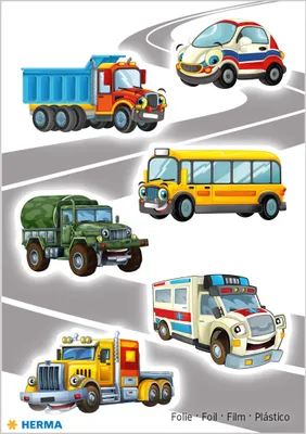 Produktbild von Herma Sticker MAGIC Funny Cars 1 Bl