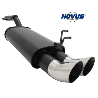 Obrázok produktu pre Novus Group N športový tlmič výfuku 2x76 round DTM pre Ford Fiesta 5 MK6 JH JD New