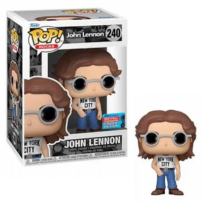 Image de Funko POP! John Lennon - T-shirt NYC EXCLUSIF #58628