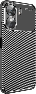 Produktbild von Handy Hülle für Xiaomi Redmi 13C Carbon Look Cover Case Schutzhülle Farbe: Schwarz
