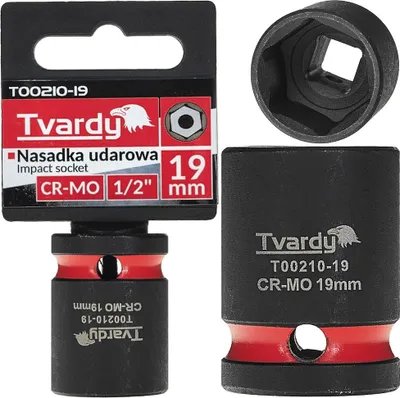 Image de TVARDY Douille à choc 1/2", 19 mm, CrMo - T00210-19