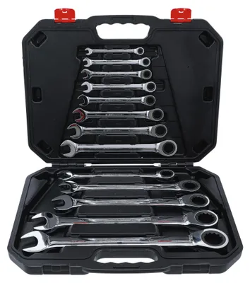 Immagine prodotto di BGS Scatola di cacciaviti a cricchetto - 8 - 32 mm - 13 pezzi - 30006