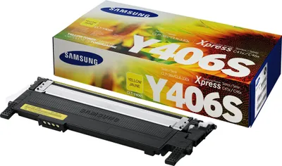 Produktbild von HP Samsung CLT-Y406S - Gelb - Original - Tonerpatrone (SU462A)