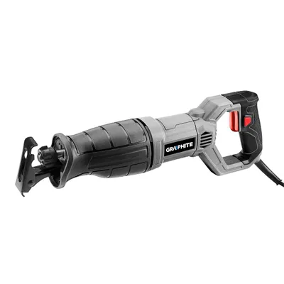 Produktbild von GRAPHITE Professional Säbelsäg 710 Watt Reciprosäge (Lieferumfang: 1x Säbelsäge, 1x Holzsägeblatt, 1x Metallsägeblatt)