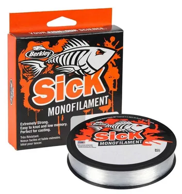 Produktbild von Berkley Sick Monofilament Clear 0,20mm 300m Monofile Angelschnur