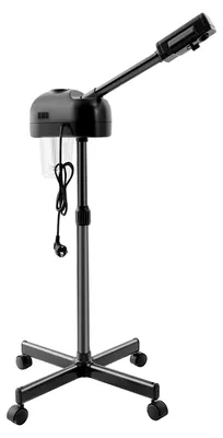 Produktbild von Gesichtsdampfer - Gesichtssauna-Steamer - Elektrisch - 220 V - Nano-Zerstäubung - Warmer Dampf 42 °C - Schwarz