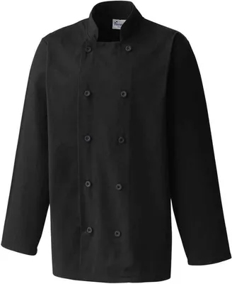 Immagine prodotto di Premier - Giacca da cuoco da uomo a maniche lunghe RW10472 (5XL) (Nero)