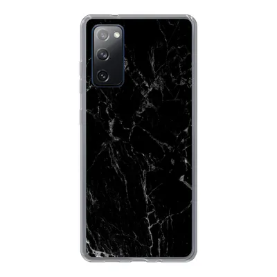 Produktbild von MuchoWow® Handyhülle Schutzhülle Hülle für Samsung Galaxy S20 FE Marmor - Schwarz - Naturstein Silikon Softcase Handy Hülle - Abdeckung