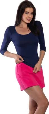 Produktbild von Damen T-Shirt 3/4 Arm – Viskose Stretch, Slim Fit, Rundhals, Weich & Elastisch, XS–XXL